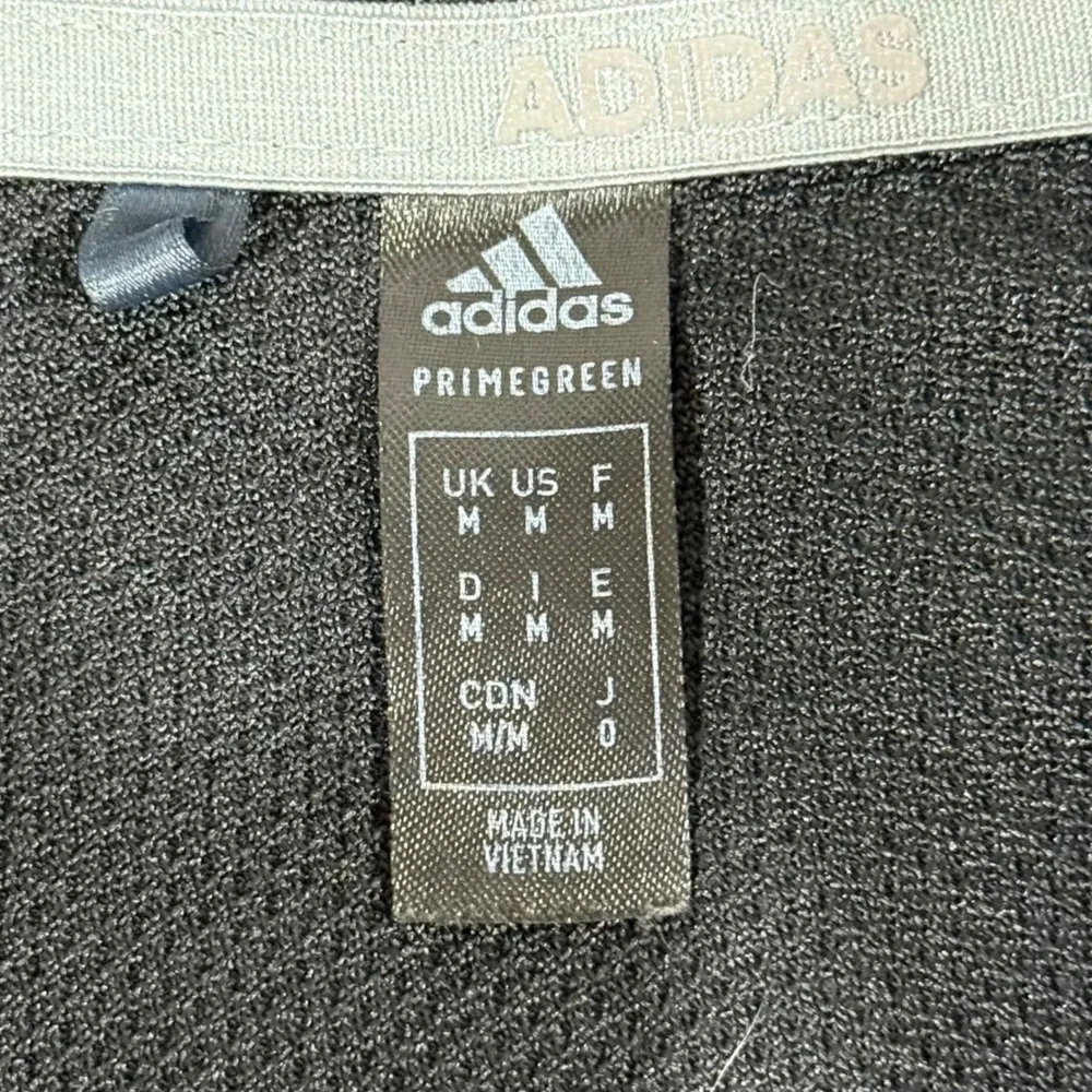 Adidas Primegreen Quarter Zip Pullover Men's Medium‎ Gray GH7051 Training Golf